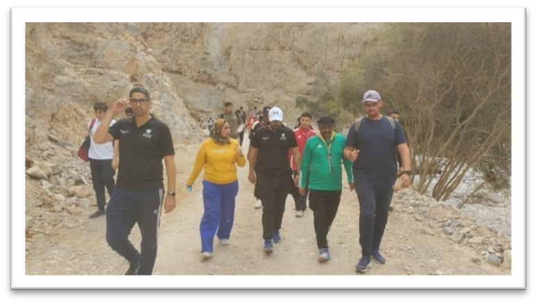 Adventurer Ali Al Habsi Team organizes the “Intermediate Trail Hike” in collaboration with Ras Al Khaimah Scout Commission (1)