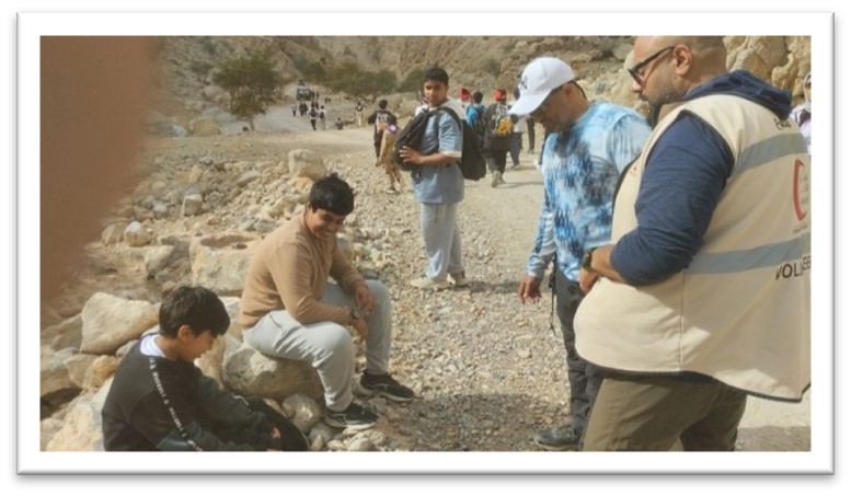 Adventurer Ali Al Habsi Team organizes the “Intermediate Trail Hike” in collaboration with Ras Al Khaimah Scout Commission (2)