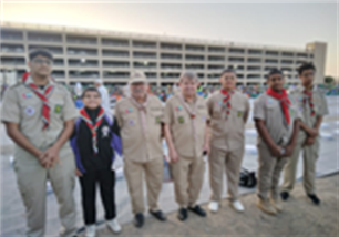 Al Ain Scouts participate in the “Iftar Gathering” at Hazza Bin Zayed Stadium (2)