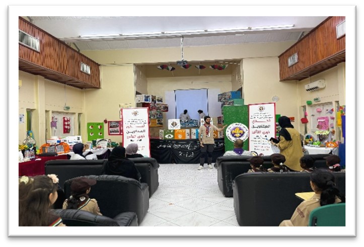 Ras Al Khaimah Scouts launch the second phase of the “Innovators Challenge” at Sheikh Saud School Branch 3 (1)