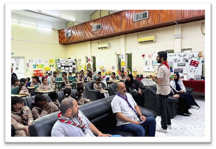 Ras Al Khaimah Scouts launch the second phase of the “Innovators Challenge” at Sheikh Saud School Branch 3 (3)