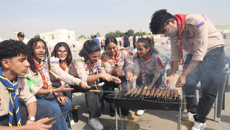 Sharjah Church Scouts organize a weekend camp in cooperation with the Dubai Scout Commission (1)