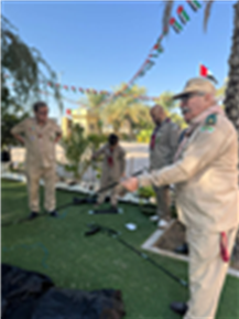 كشافة العين تنظم مخيمًا تدريبيًا ليوم دراسي كامل في مدرسة بلفدير 2