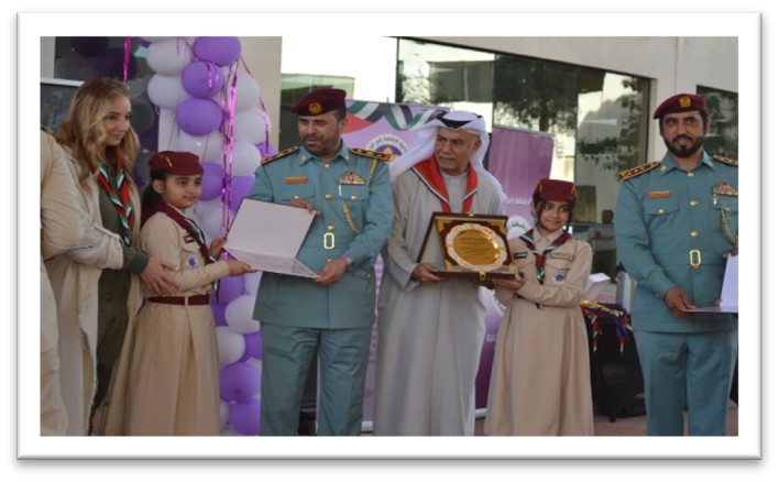 مدرسة أجيال الوادي تنظم حفل الوعد والقبول لأشبالها بالتعاون مع مفوضية كشافة رأس الخيمة 3