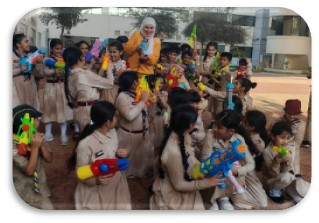 مدرسة الوادي أجيال تنظم معسكر الوادي الكشفي تحت شعار حيث تُصنع الروح وتولد البداية 1