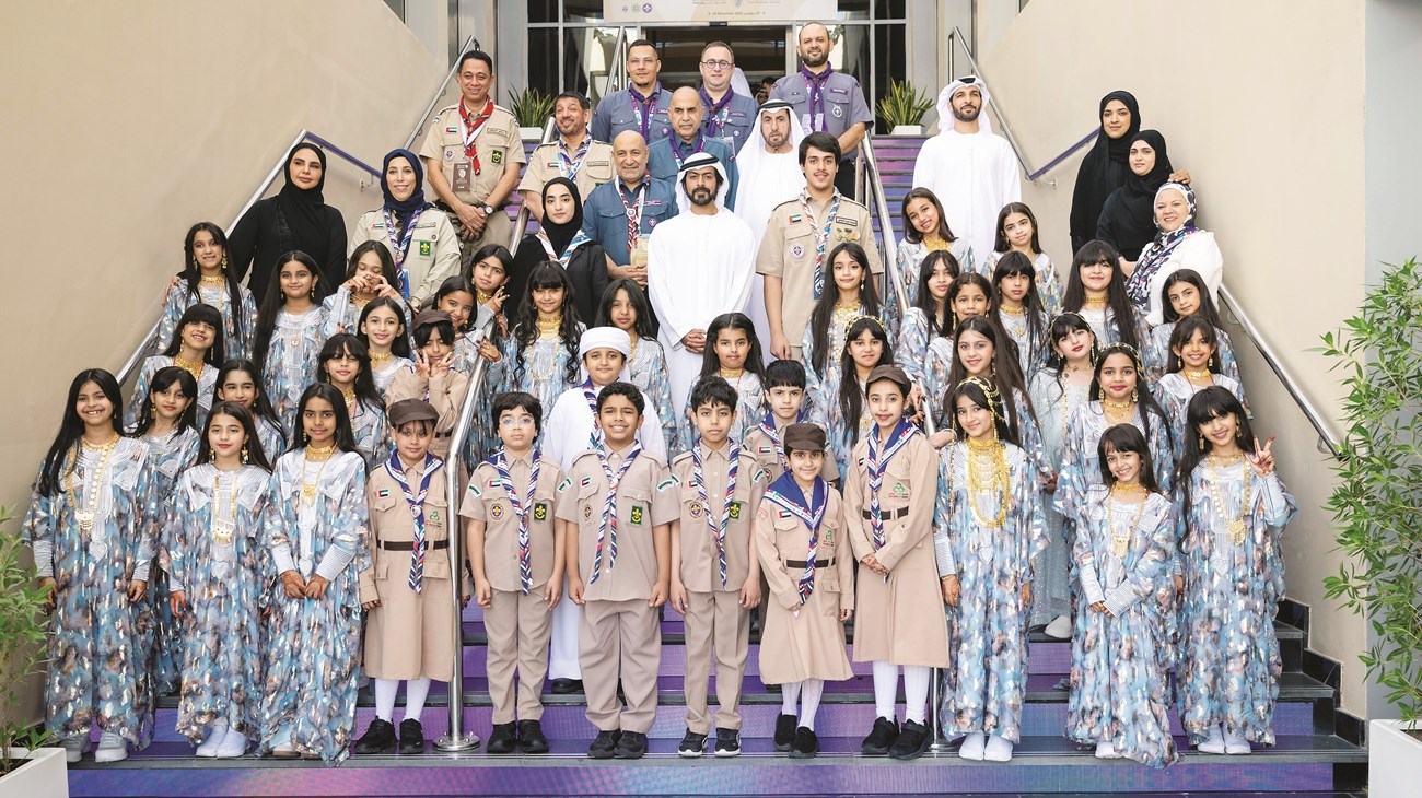 Khalifa bin Tahnoun attends opening of the 31st Arab Scout Conference in Abu Dhabi